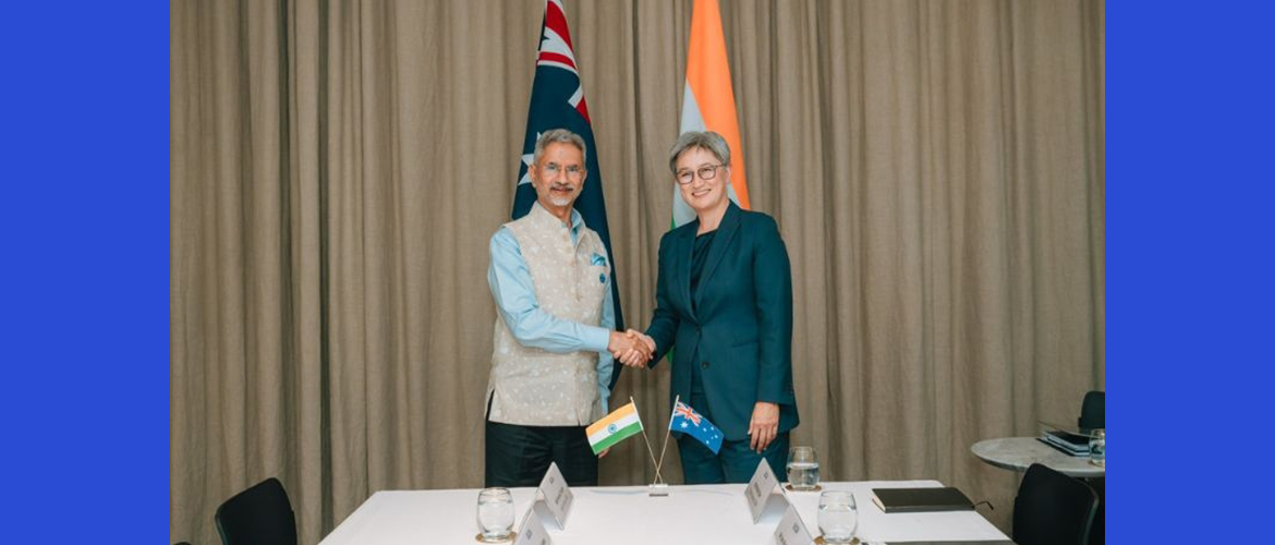 External Affairs Minister Dr. S. Jaishankar met Minister for Foreign Affairs of Australia, H.E. Ms. Penny Wong in Tokyo on the sidelines of QUAD foreign ministers meeting, July 29, 2024