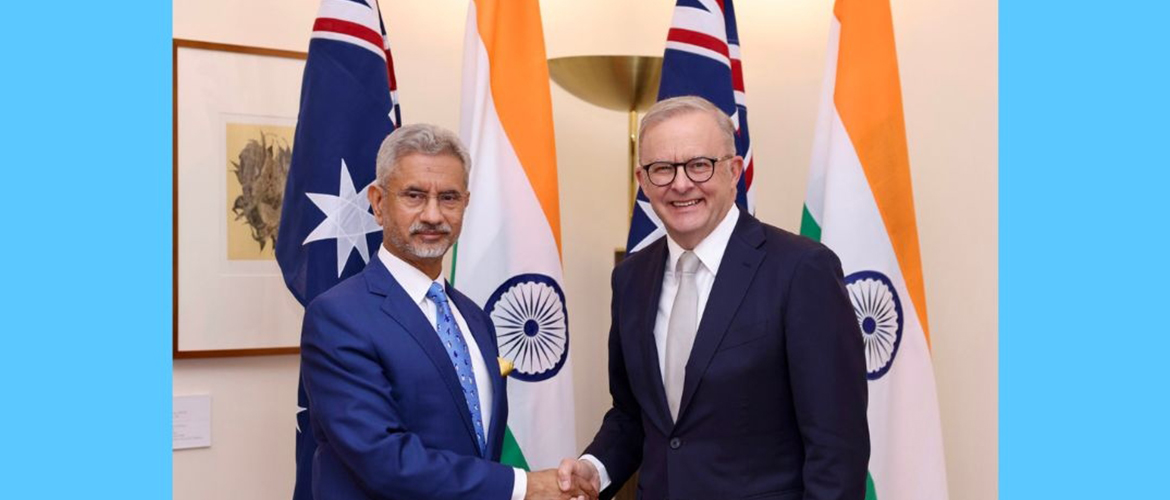 External Affairs Minister Dr. S. Jaishankar called on Prime Minister of Australia, H.E. Mr. Anthony Albanese in Canberra, November 06, 2024