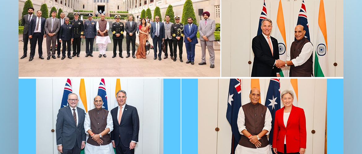 Hon. Defence Minister of India Shri Rajnath Singh's visit to Australia ( October 8 -11, 2025)