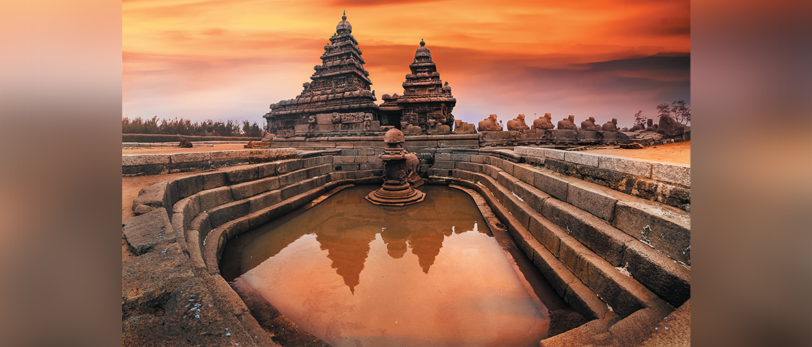 Shore Temple in Mahabalipuram 
