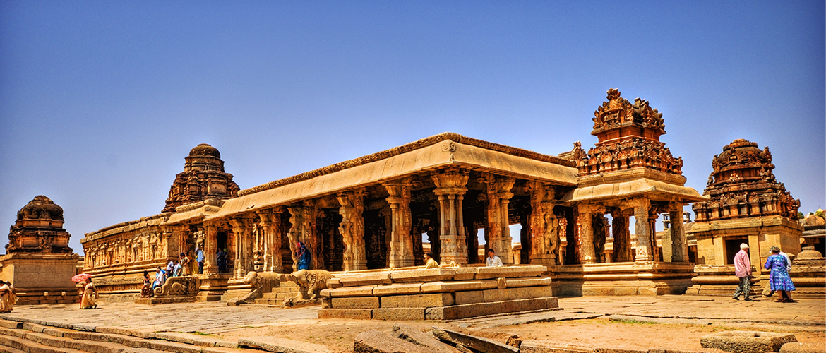 Krishna Temple in Hampi, Karnataka 