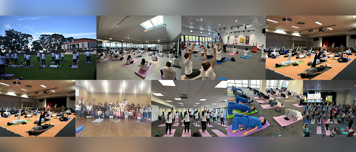 10th International Day of Yoga Celebrations